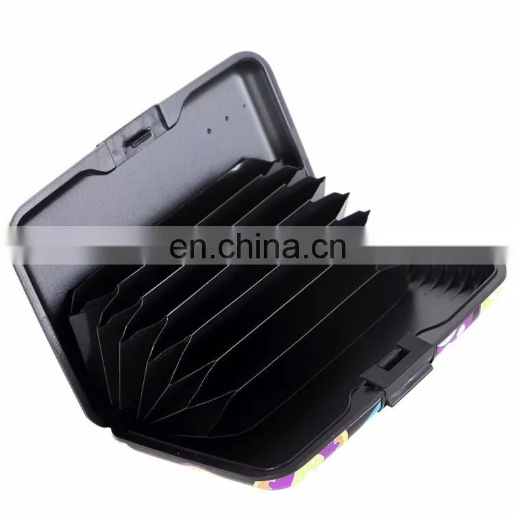 Hot Selling Rfid Blocking Card Holder Wallet with Custom Logo