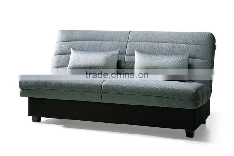 Living Room Two Seater Sofa Sleeper with Fabric Upholstery
