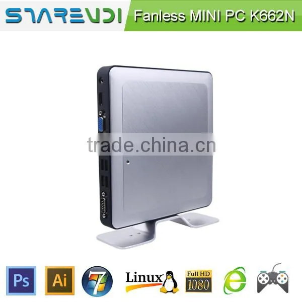 smart pc for educational quad core J1900 fanless cpu embedded with win7 os/2 USB 3.0