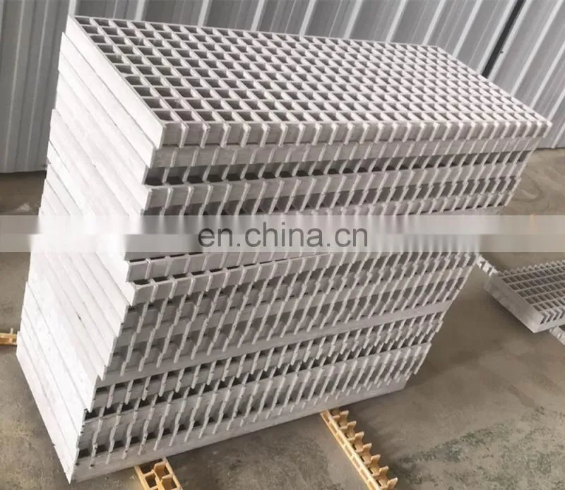 Pedestrian walkway trench cover plate tree cover 25mm FRP grating