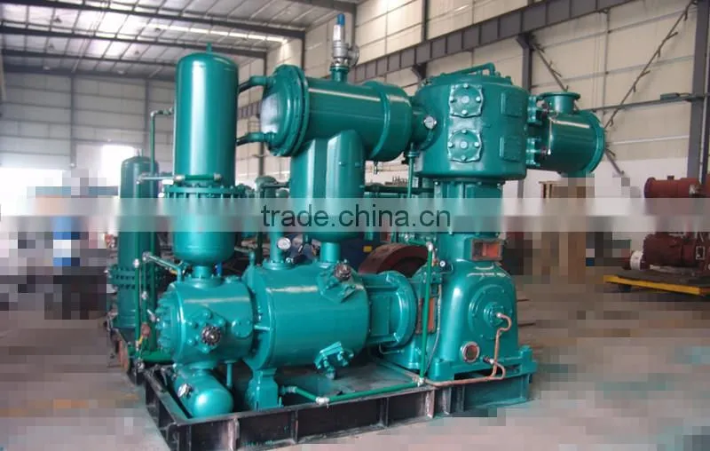 Skid mounted Plastic blowing special used Air Compressor