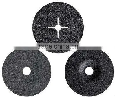 abrasive fiber disc for wood