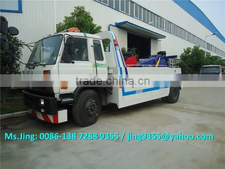 Dongfeng 4x2 rotator tow truck, LHD / RHD under lift wrecker tow trucks 12-16T on sale