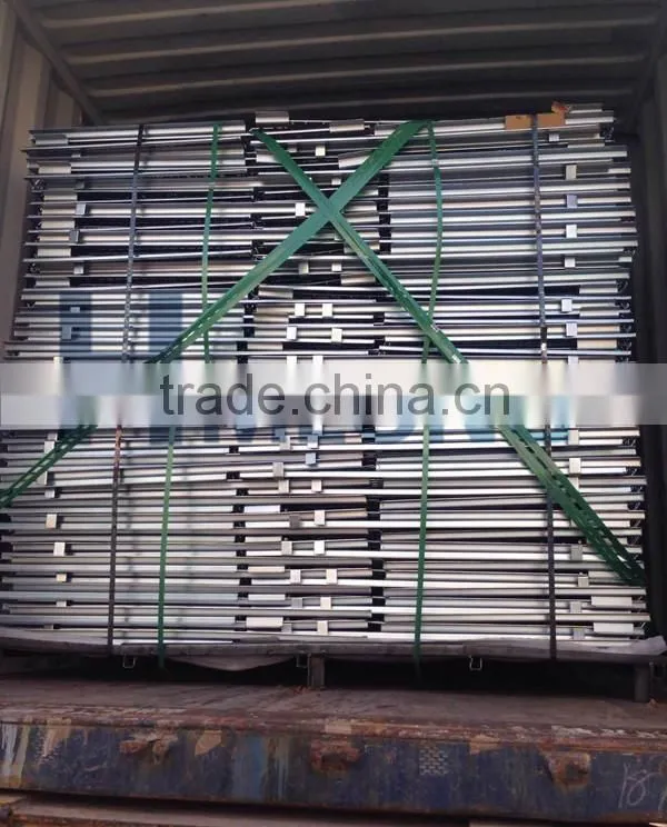 Galvanized metal foldable pallet mesh cages