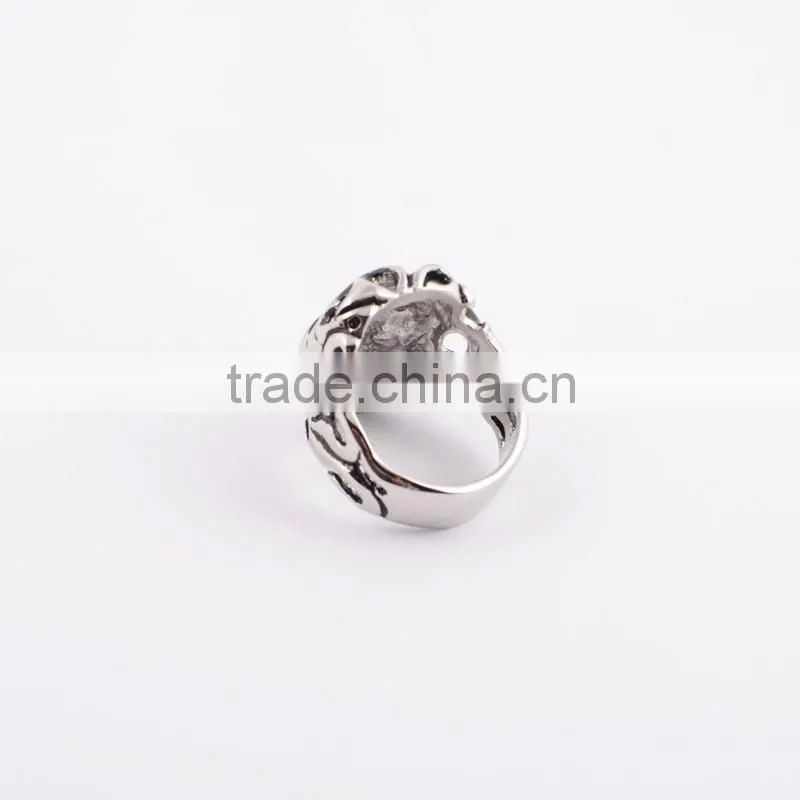Wholesale new products 2016 indian punk jewelry skull ring ARJZ-01473