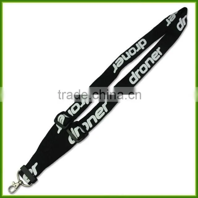 Provide free samples Custom polyester lanyard printed exhibition brand lanyards badge lanyards