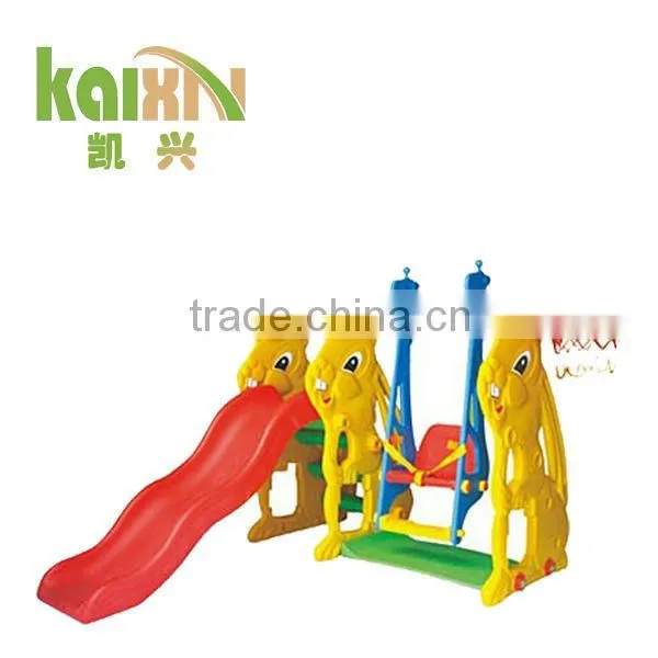 Outdoor Happy Water Slide And Swing And Ball Pool Set For Kids