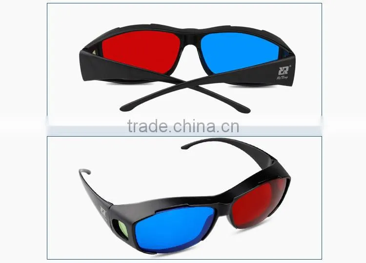 Good price and high quality 3d plastic frame glasses pictures porn 3d glasses red cyan glasses for sale