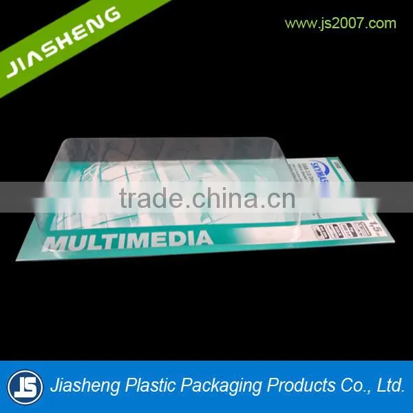 Hardware clamshell blister packaging with insert card