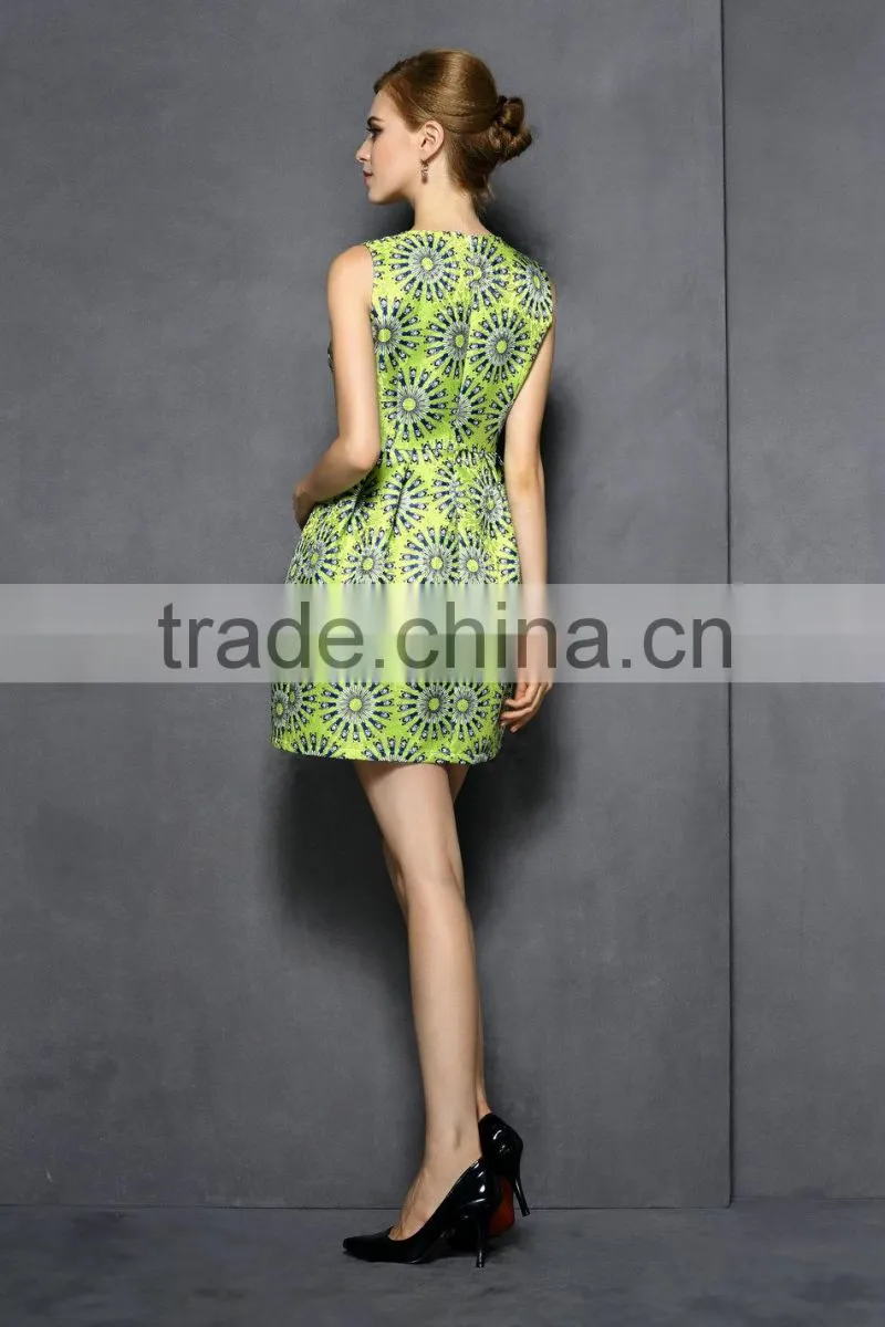 new fashion ladies dress 2014 summer dress for woman
