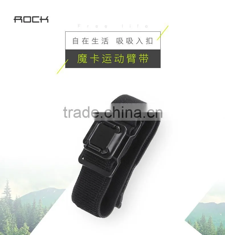 Original ROCK MOC Kits Series Armband For Mobile Phone Sport Arm band For Phone With Magnet MT-5365
