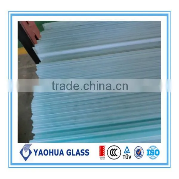 10mm sandblasting glass for door for decoration