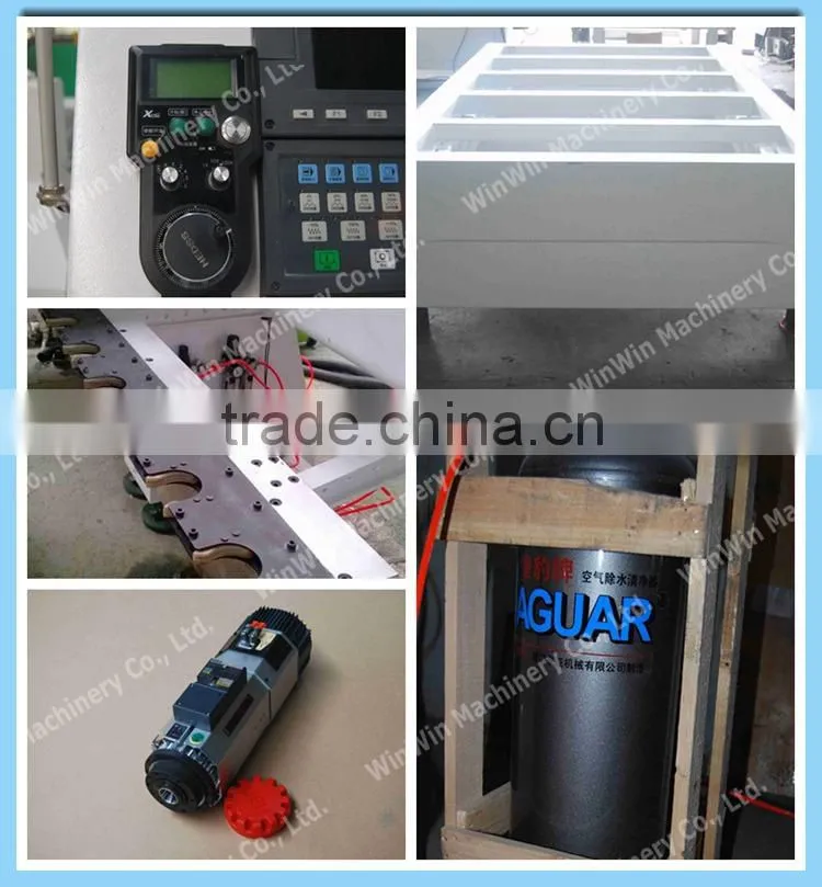 High Precision(1300*2500mm) ATC1325C Wooden Door Design CNC Router Machine