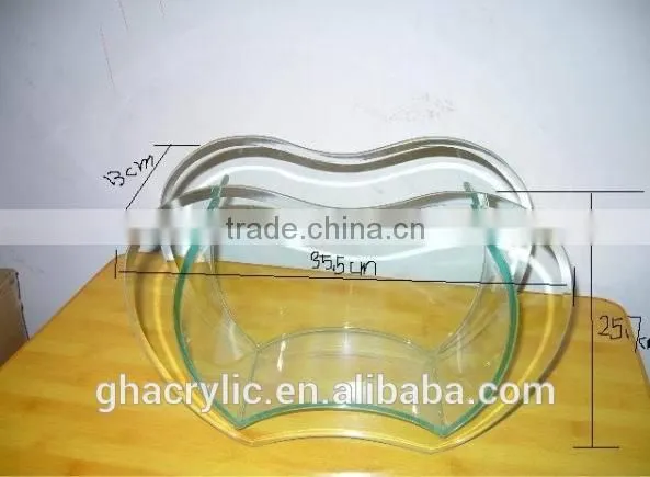 GH-RZ393 2014 factory direct sale Shatterproof design acrylic fishbowl,small fishbowl