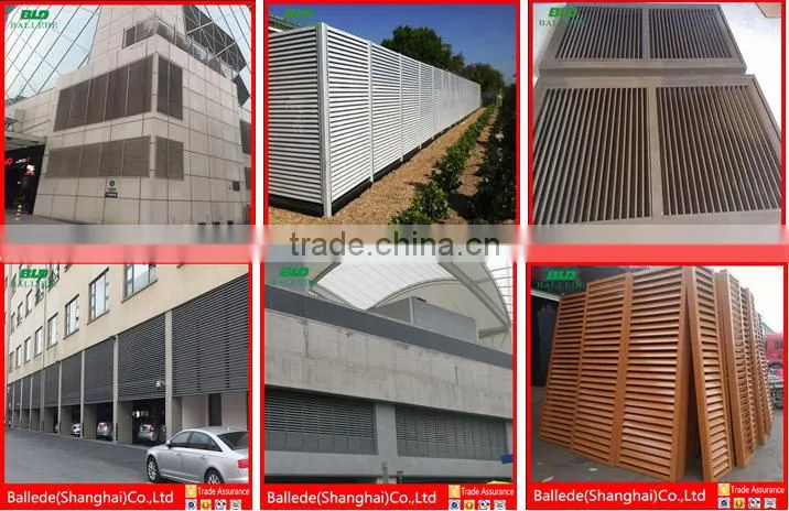 easy install sun shade aluminum louver roof made in china