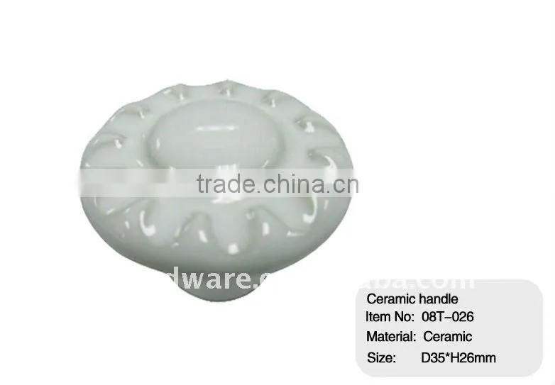 Modern ceramic furniture knobs and handles