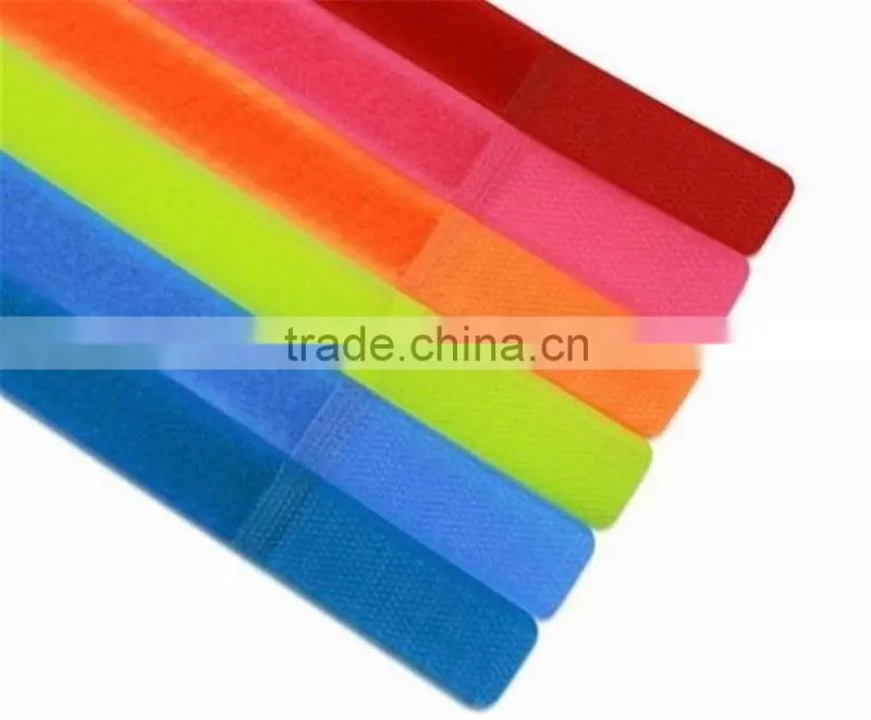 Wire Cable Marker Straps MultiPurpose Ties Hook Loop Computer Management