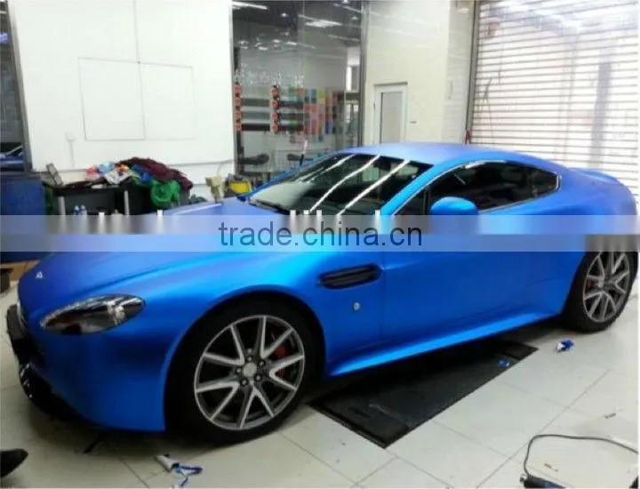 Chrome Matte Vinyl Sticker with air free bubble 1.52*20m Green