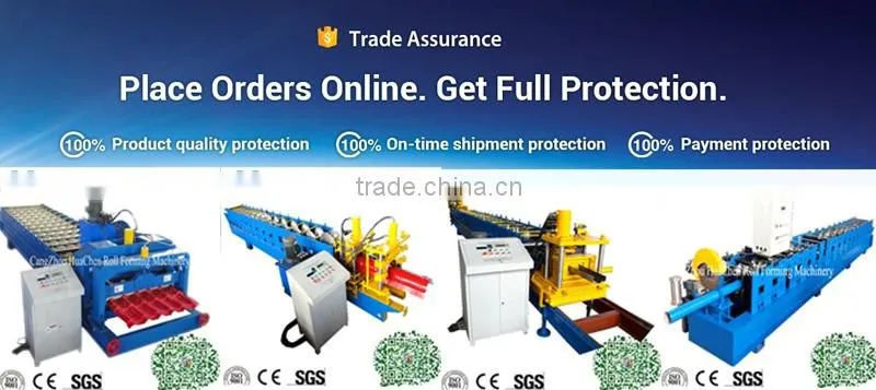 fully automatic Corrugated metal roof sheet making machine