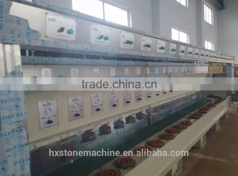 Automatic multi-heads stone polishing machine granite stone cutting and polishing machine polishing machine for stone