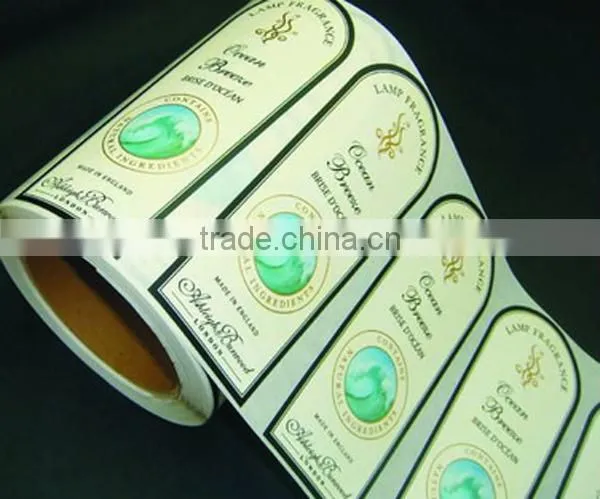 Custom adhesive wine label ,wine bottle label size