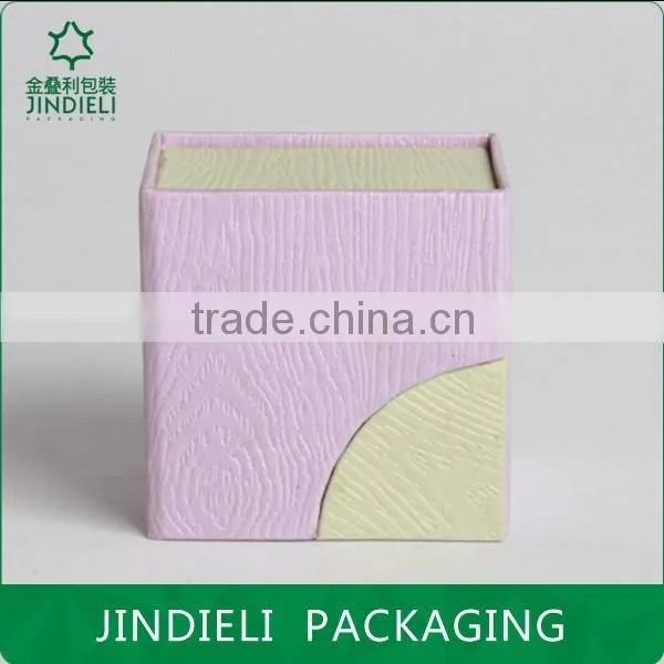 small lovely design cardboard jewelry ring box packaging