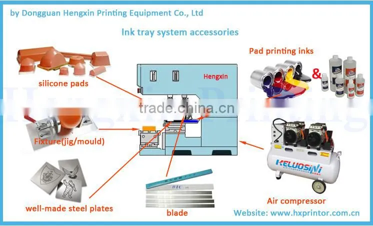 alibaba express semi automatic battery charger pad printer machine for sale