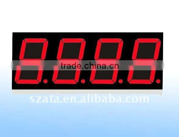 factory supply wholesale 5 digits 7-segment display customize led screen
