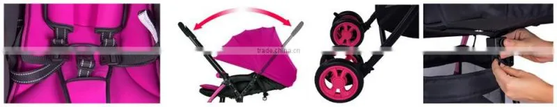 2016 Baby Stroller Pram with light weight.Protable baby pram with EN certificate
