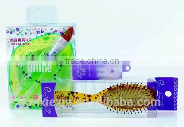 colorful plastic clear pvc cosmetic packaging
