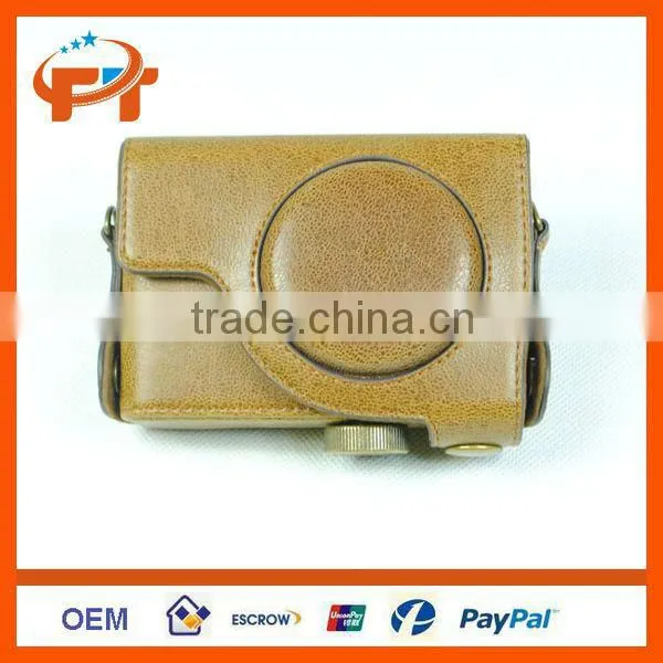 Leather camera case for Canon Powershot S110 S100