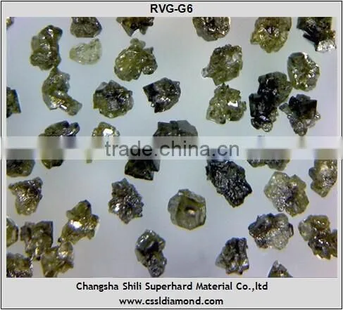 Synthetic RVG diamonds polycrystalline powder for hard alloy processing