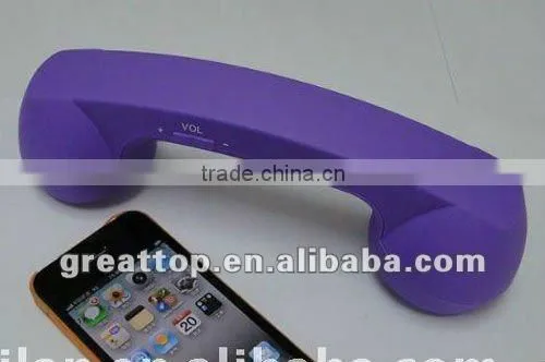 Good healthy Radiation Protection Nice talking Mobile Bluetooth handset compatible with all mobile phones