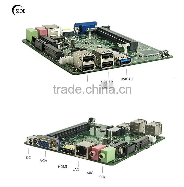 Highest cost effective X30 -2117u Desktop motherboard Mini PC Computer Desktop Mini Support Linux OS Ubuntu