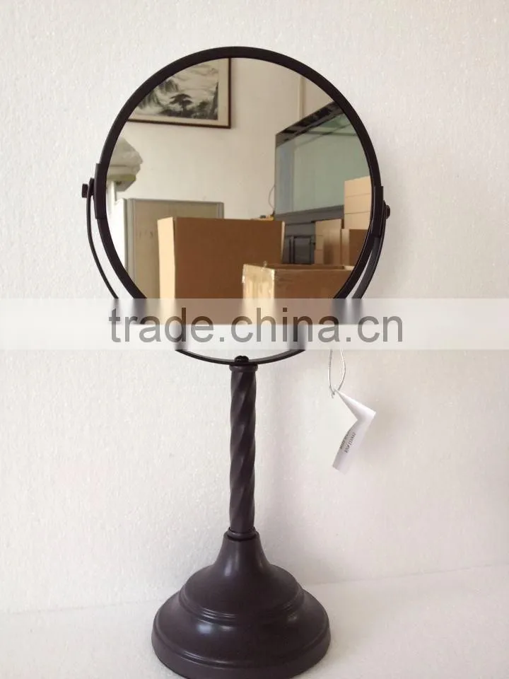 2014 collections VINTAGE ORB finish "Virgo" free standing table mirrors
