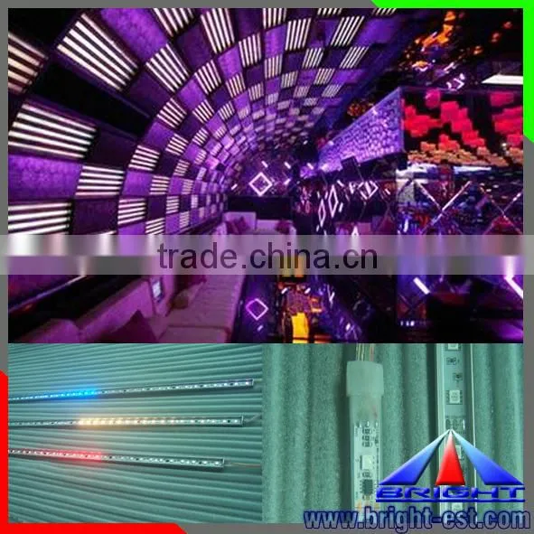 Digital LED Tube Type 360degree 3D effect in Night club ,Bar dmx meteor shower led light