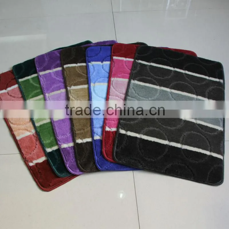 2pcs bath room mat sets