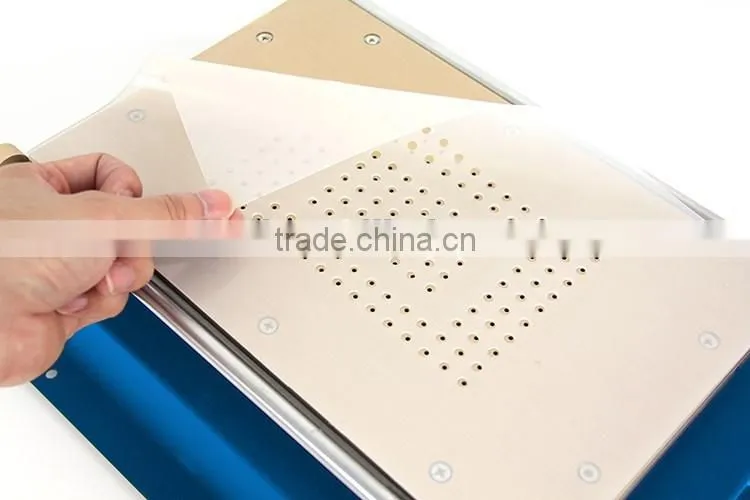 Metal Body Built-in Vacuum Pump Mobile Phone LCD Touch Screen Separator Machine Max 12inch Lens Glass Repair + 100m Cutting Wire