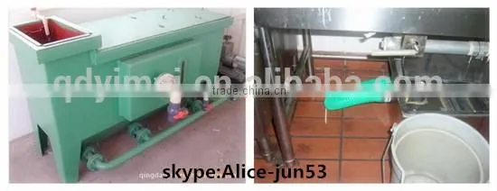 restaurant sewage water treatment plant ,oil-water skimmer