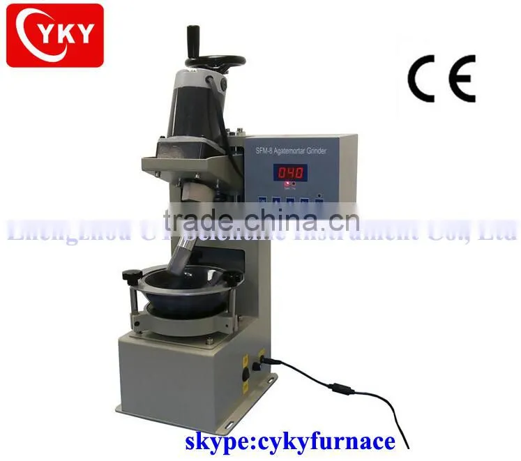 Laboratory Automatic Desktop Grinder with 5" Agate Mortar & Pestle CY- MSK-SFM-8
