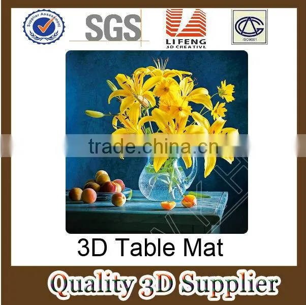 3d table mats for kids and children
