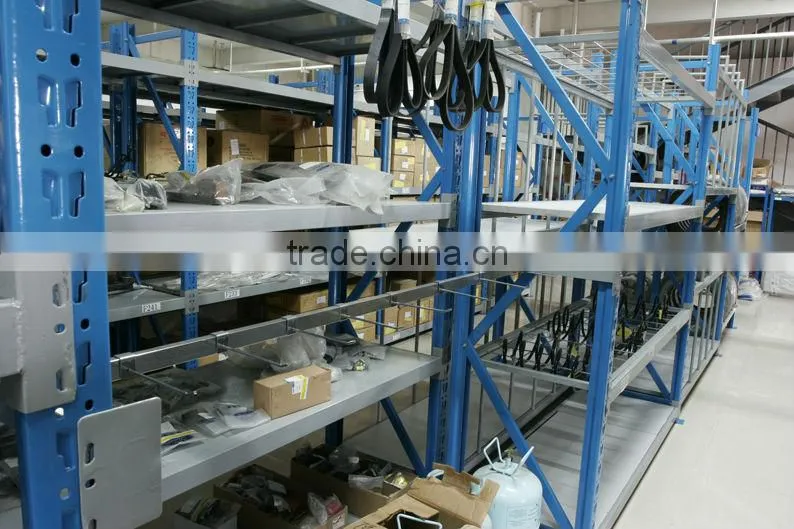 metal stackable pallet auto parts rack