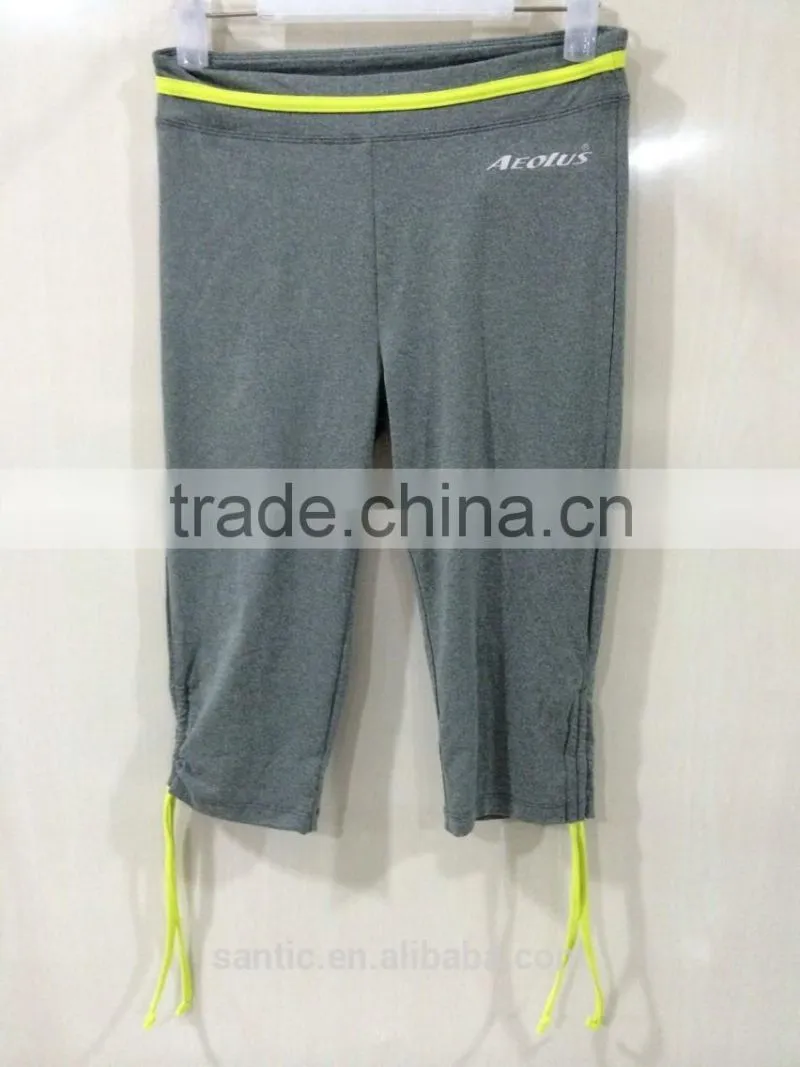 Fashion and comfortable woman running sports running tights