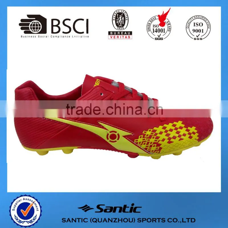 2016 Men outdoor sport shoes for football use, grade original quality soccer boots new style outdoor rugby SS2721