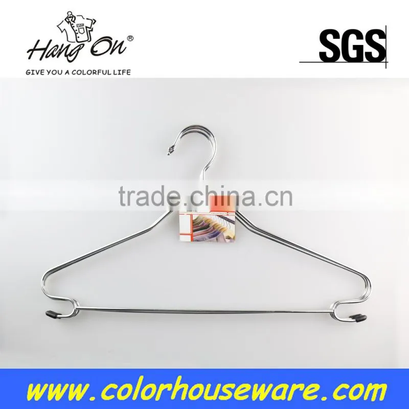 Fashion wire hanger copper clothes hanger