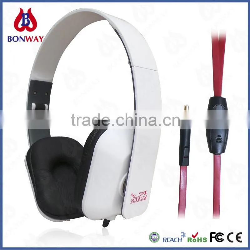 coloforful fashion and cute headphones headset for girls