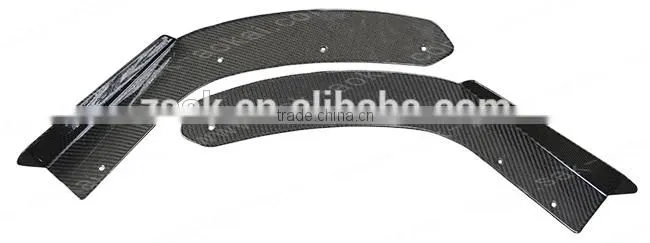 Canard Wing C style carbon fiber lip splitter fit to all cars