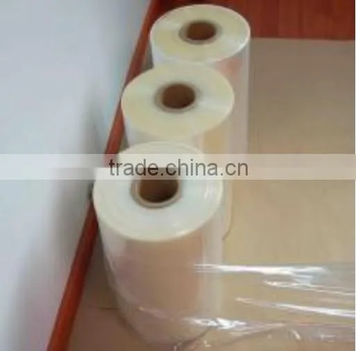 pvc semi tube shrink film/label print pvc shrink film /pvc heat shrink film/color pvc printing shrink film manufacture