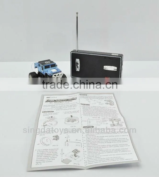 1:58 Scale 5 Channel hot sell with light new hummer cars