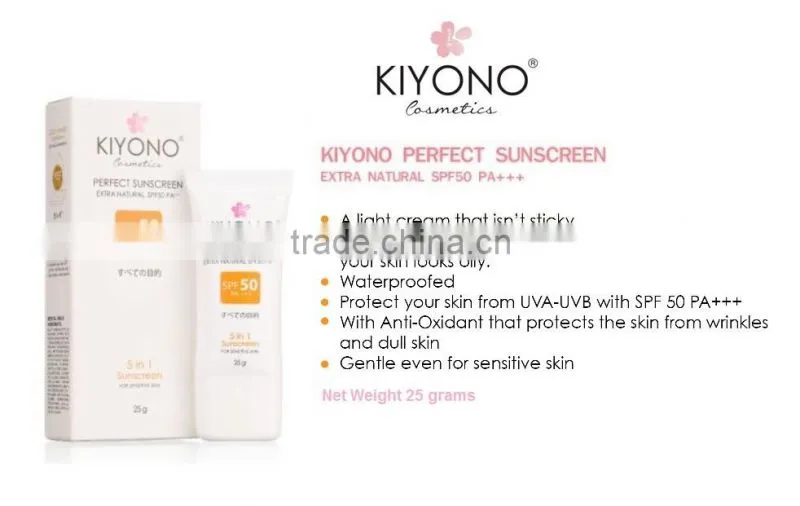 The Best Waterproof Face Sunscreen Cream, Sun Protection, Sunblock SPF 50